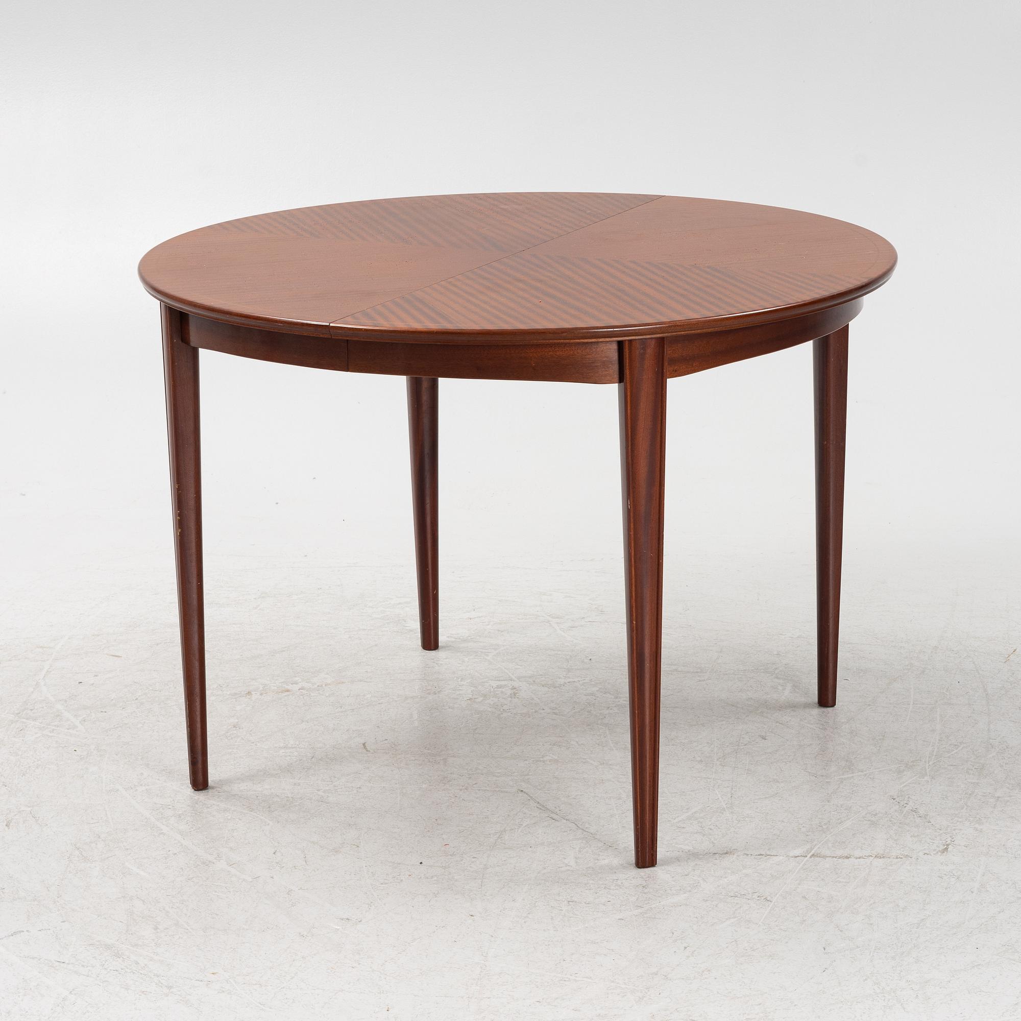 Matbord, 1900-talets andra hälft.