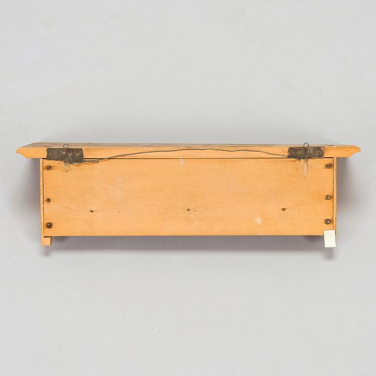 Yrjö Blomstedt, Sängynpäädyt, avohylly ja seinähylly 1898.