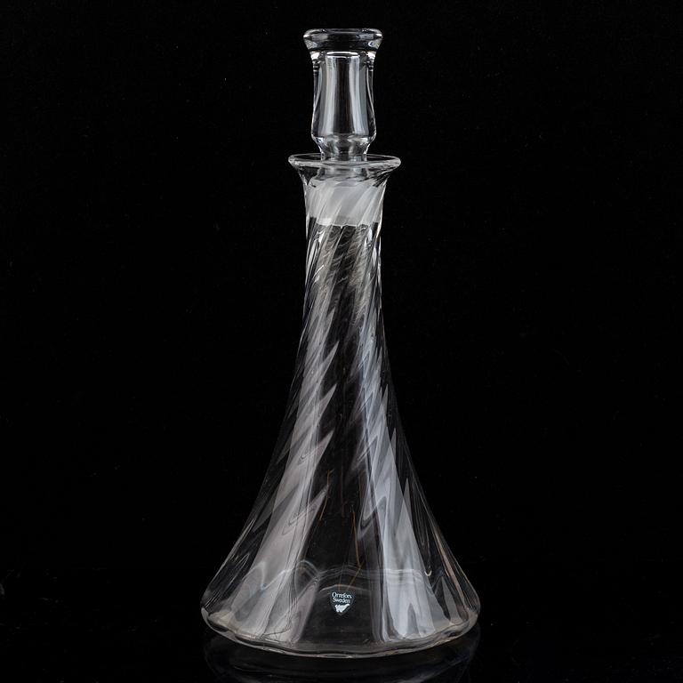 Gunnar Cyrén, a 'Helena' glass service, 33 pieces. Orrefors.