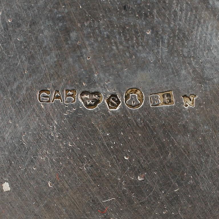 SILVERFÖREMÅL, 16 delar. Vikt ca 354 g.