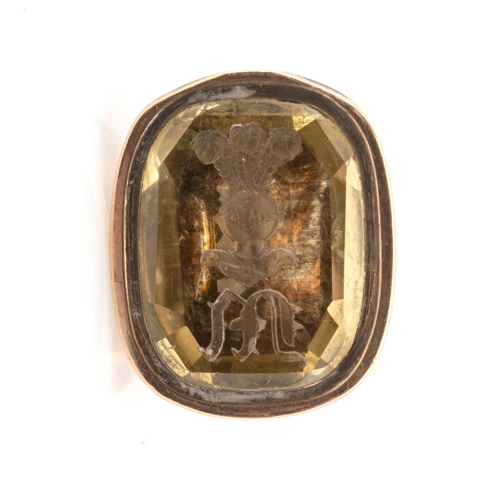 Seals two pieces, one with the arms of the Murray family.