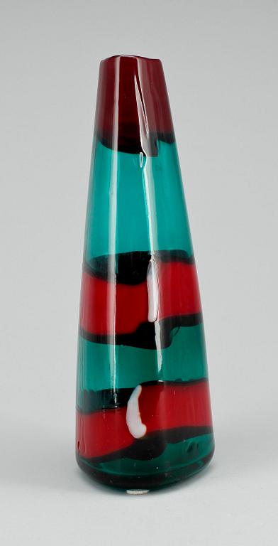 VAS / LAMPFOT, glas, Fulvio Bianconi, Venini, Italien.