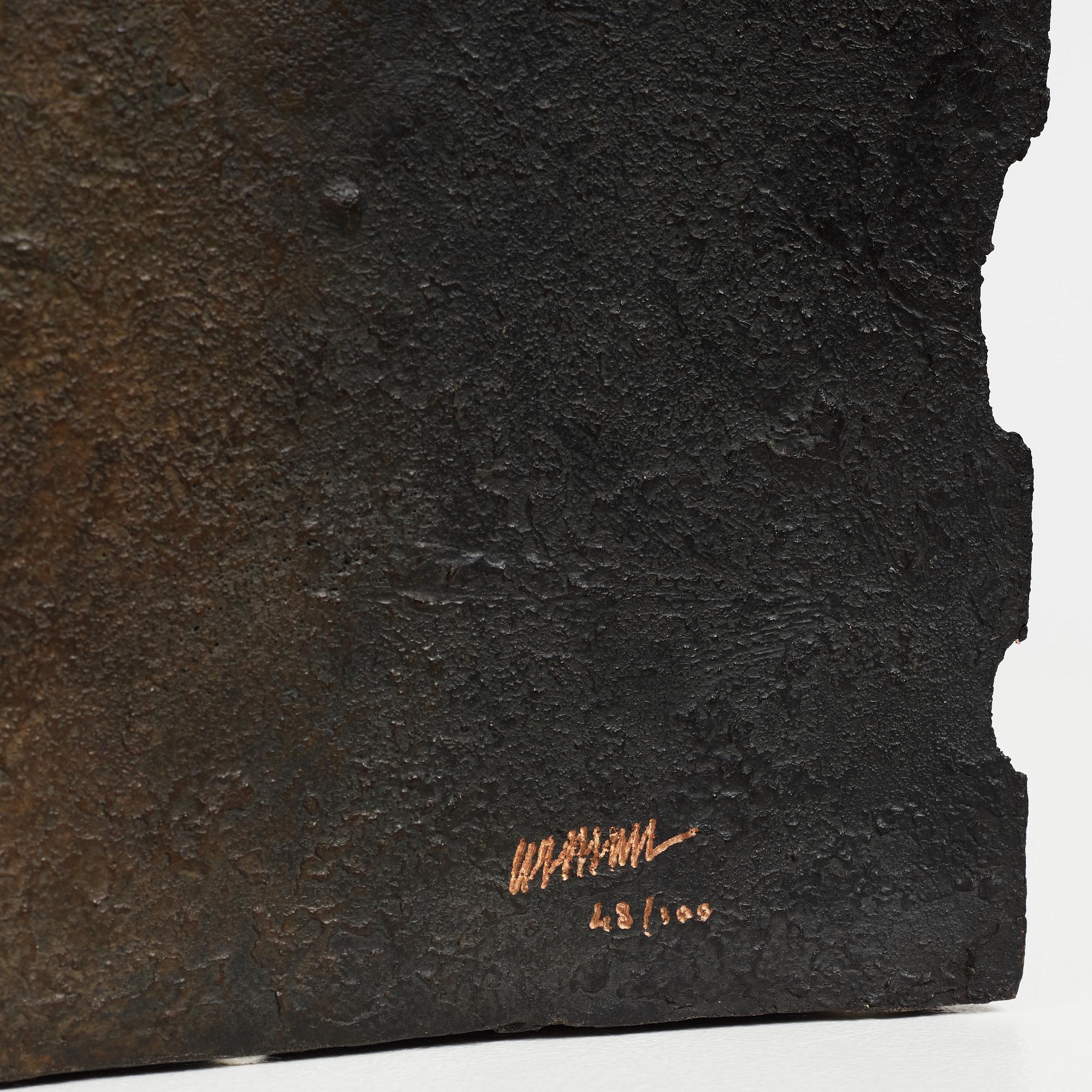 Fernandez Arman, bronze, signed, numbered 48/100.