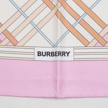 Burberry, scarf.