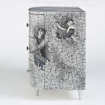 Piero Fornasetti, a "Scimmie & Co" chest of drawers, Fornasetti, Italy, Milano 2018.