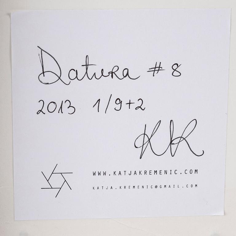 Katja Kremenic, photography, signed on label and on certificate verso. Edition 1/9+2.