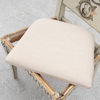 Four chairs. Early 19th century.