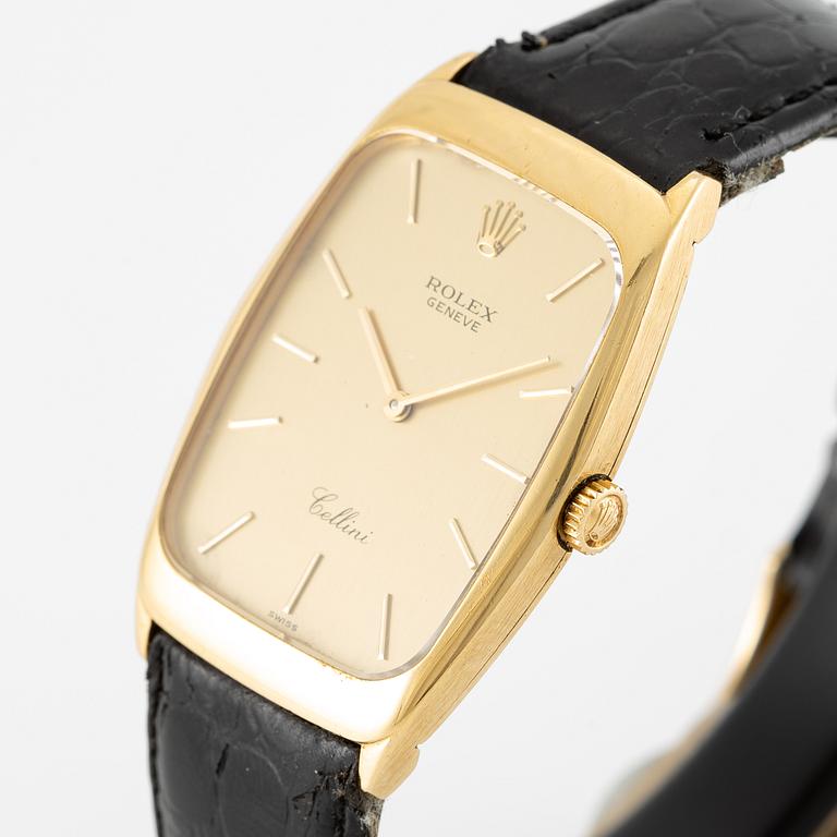 Rolex, Cellini, 26.5 x 35.5 mm.
