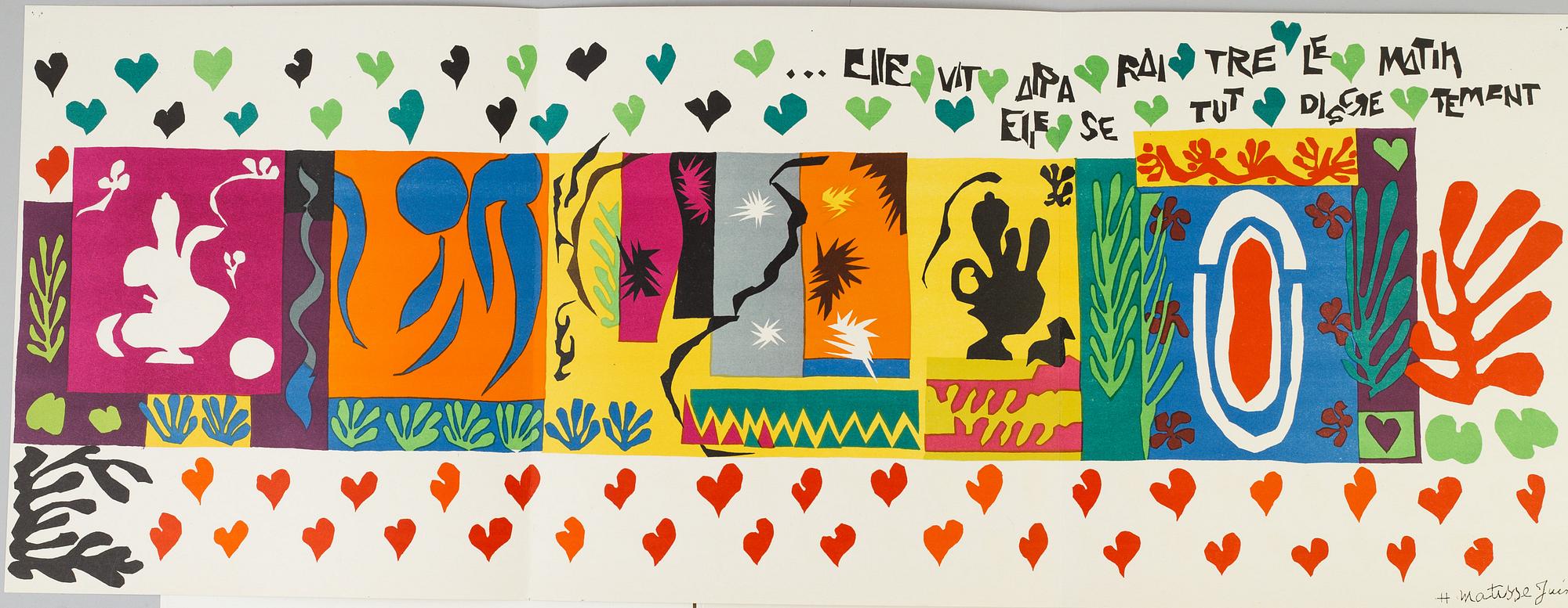 DERRIÈRE LE MIROIR, tidskrift, 2:a upplagan "Sur quatre murs", No. 36-37-38, 1951.