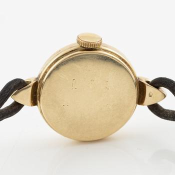 Certina, wristwatch, 14K gold, 20 mm.