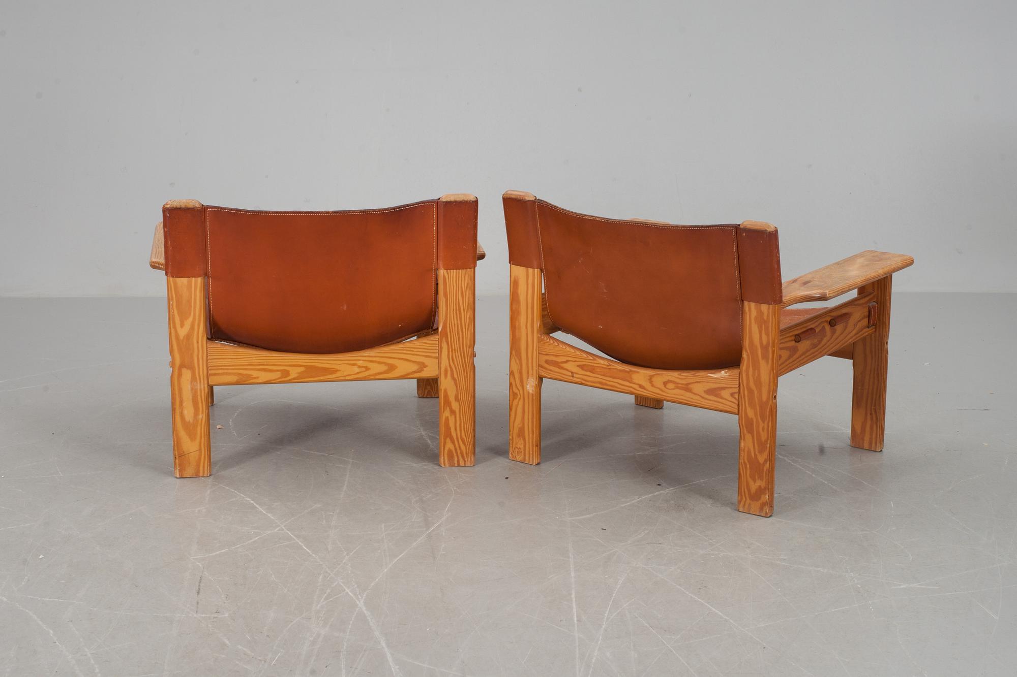 FÅTÖLJER, ett par, "Natura", Karin Mobring, IKEA, 1900-talets andra hälft.
