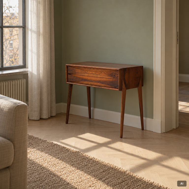 Rimbert Sandholt, desk, “GT 6835”, AB Glas & Trä, second half of the 20th century.