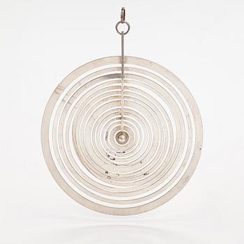 Tapio Wirkkala, "Silver moon", a silver pendant. Westerback, Helsinki 1972.