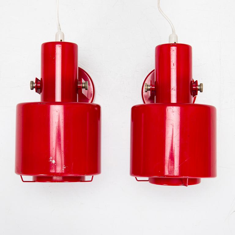 Lisa Johansson-Pape, a pair of 1960s wall lights '13-017' for Stockmann Orno.