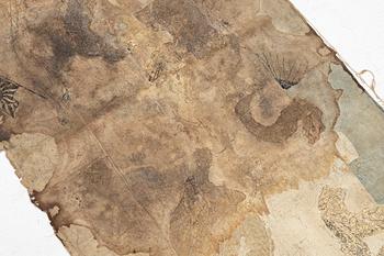 Broderi/väggbonad, Japan, Meiji (1868-1912).