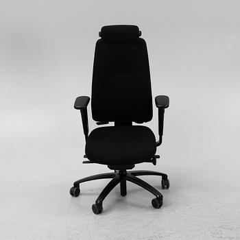 An RH Logic 220 office chair.