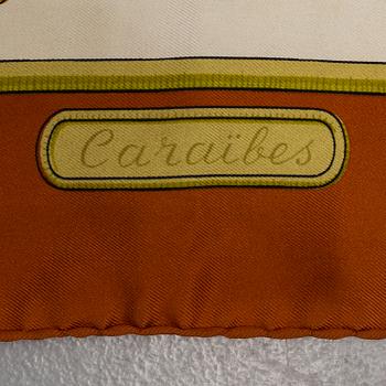 HERMÉS, "Caraibes", scarf,