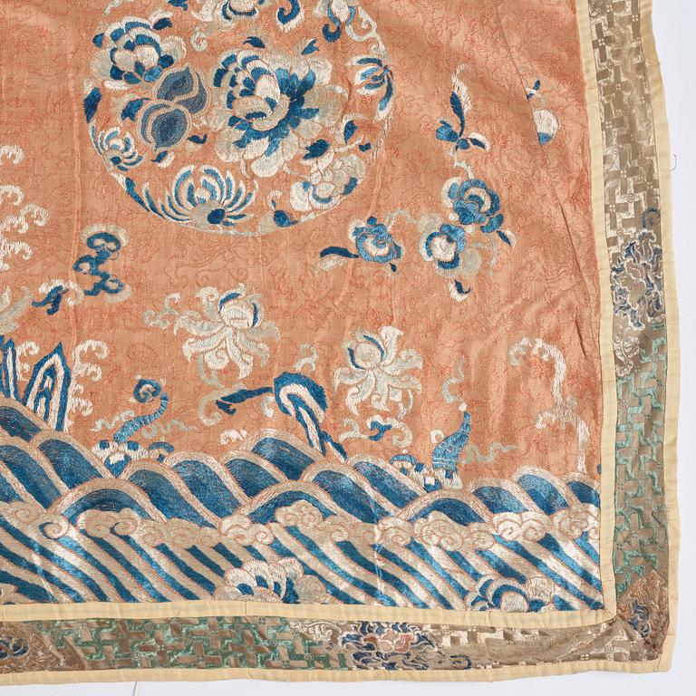 Broderi, siden. Qingdynastin, 1800-tal.