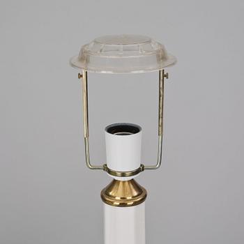 BORDSLAMPA, Danmark, 1900-talets andra hälft.