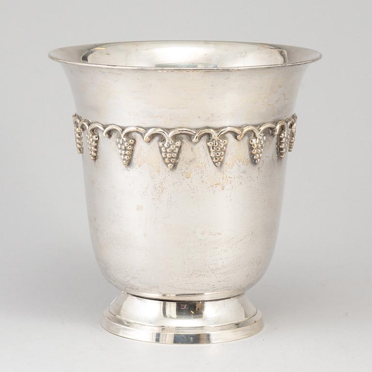 CHAMPAGNEKYLARE, nysilver, 1900-tal.