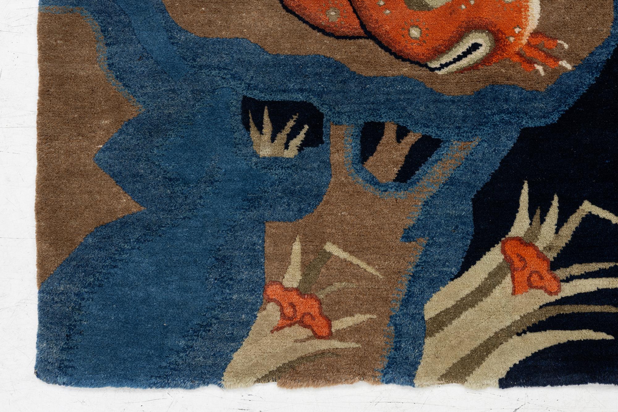 A a pair of semi-antique Baotou, c. 142 x 44 cm.