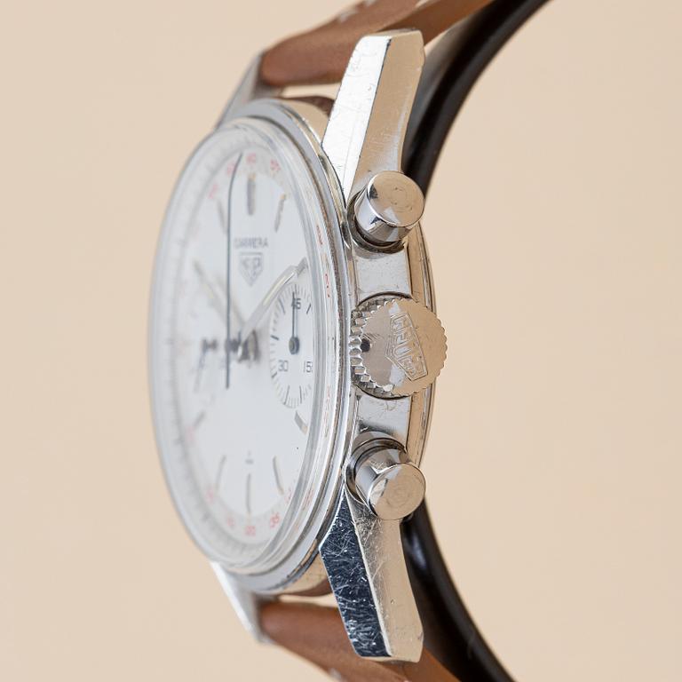 Heuer, Carrera 45, ”Red Tachymeter”, ca 1965.