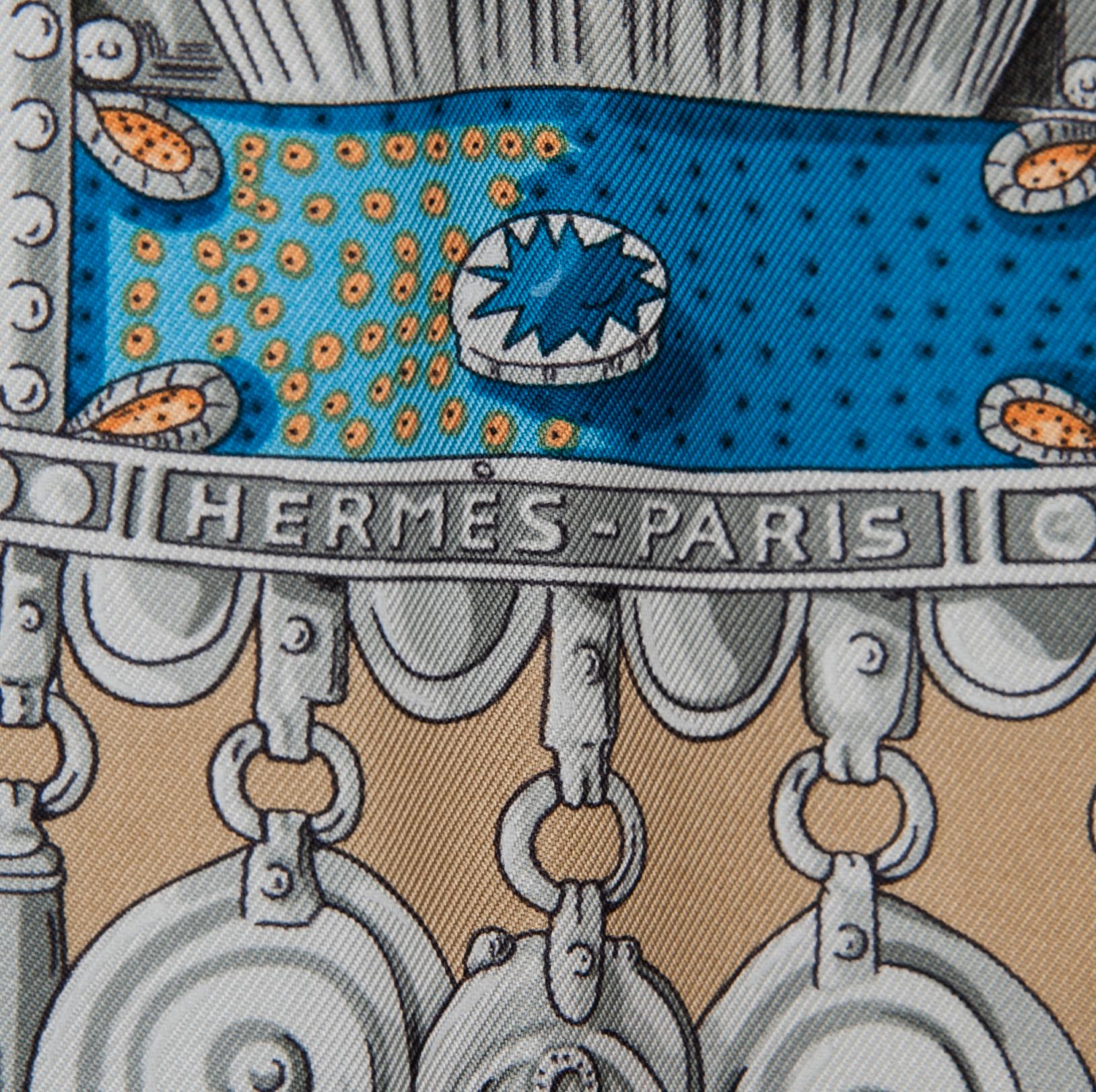 SCARF, "Terres Precieuses", Hermès.