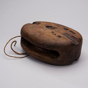 BLOCK, trä, 1800-tal.
