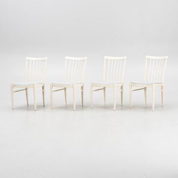 Carl Malmsten, a set of four 'Herrgården' chairs, Bodafors, 1964.