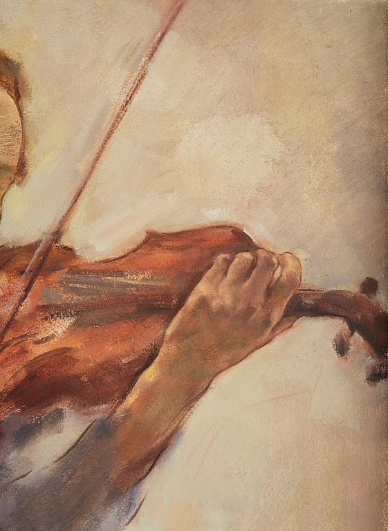 Lotte Laserstein, "Der Violinist Jouko Ilvonen".