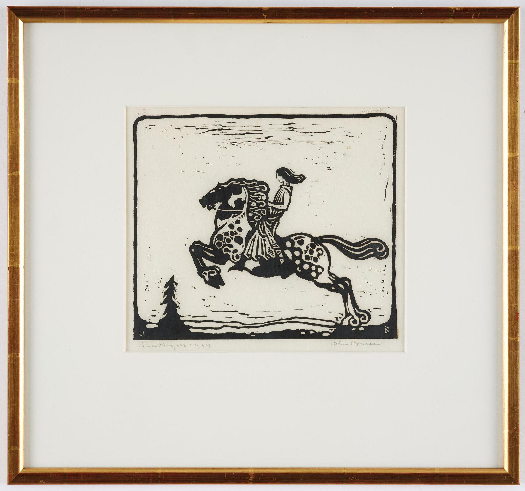 John Bauer, "Riddaren Rider".