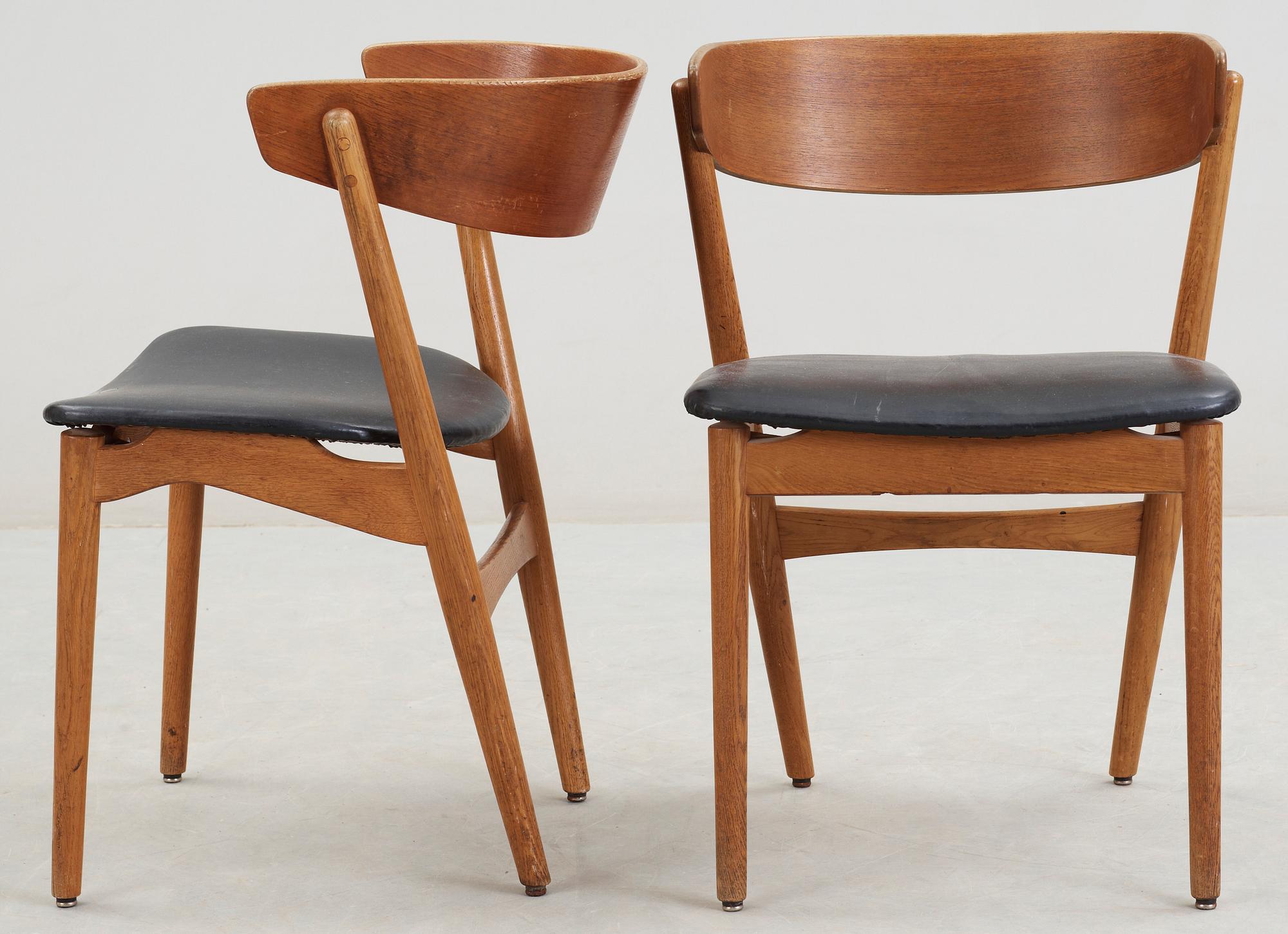 STOLAR, ett par, Sibast Furniture, Danmark, 1950/60-tal.