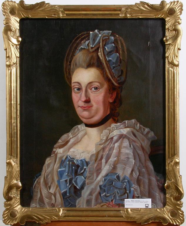 OKÄND KONSTNÄR, 2 st, olja på duk, 1900-talets första hälft.