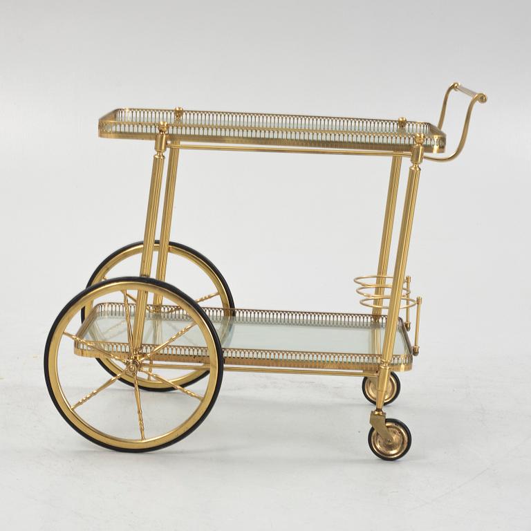 A drinks trolley, second half of the 20th Century.