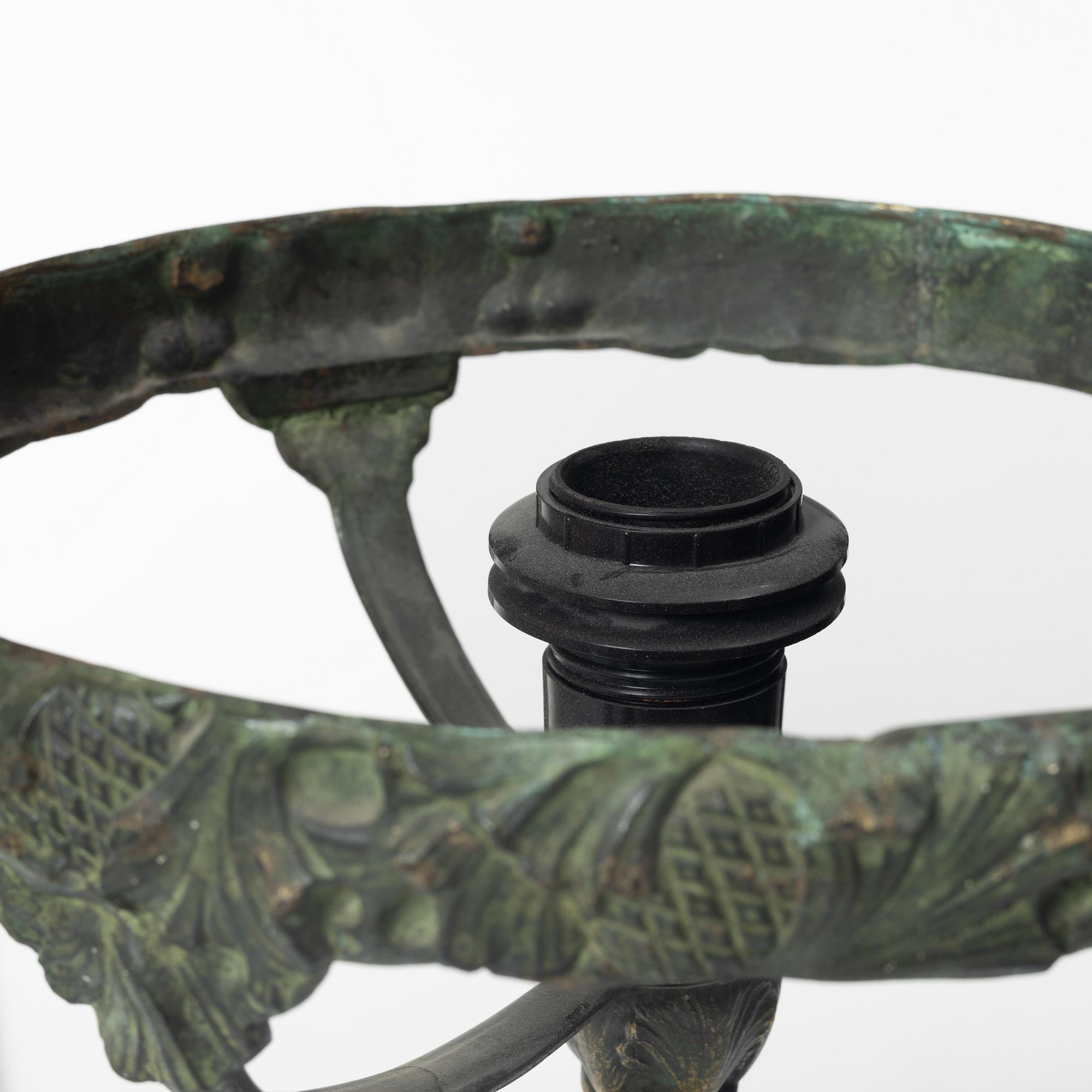 Table lamp, Jugend, Böhlmarks, 1907-24.