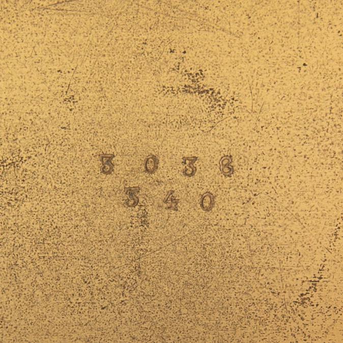 Table clock Just Germany mid/second half of the 20th century.