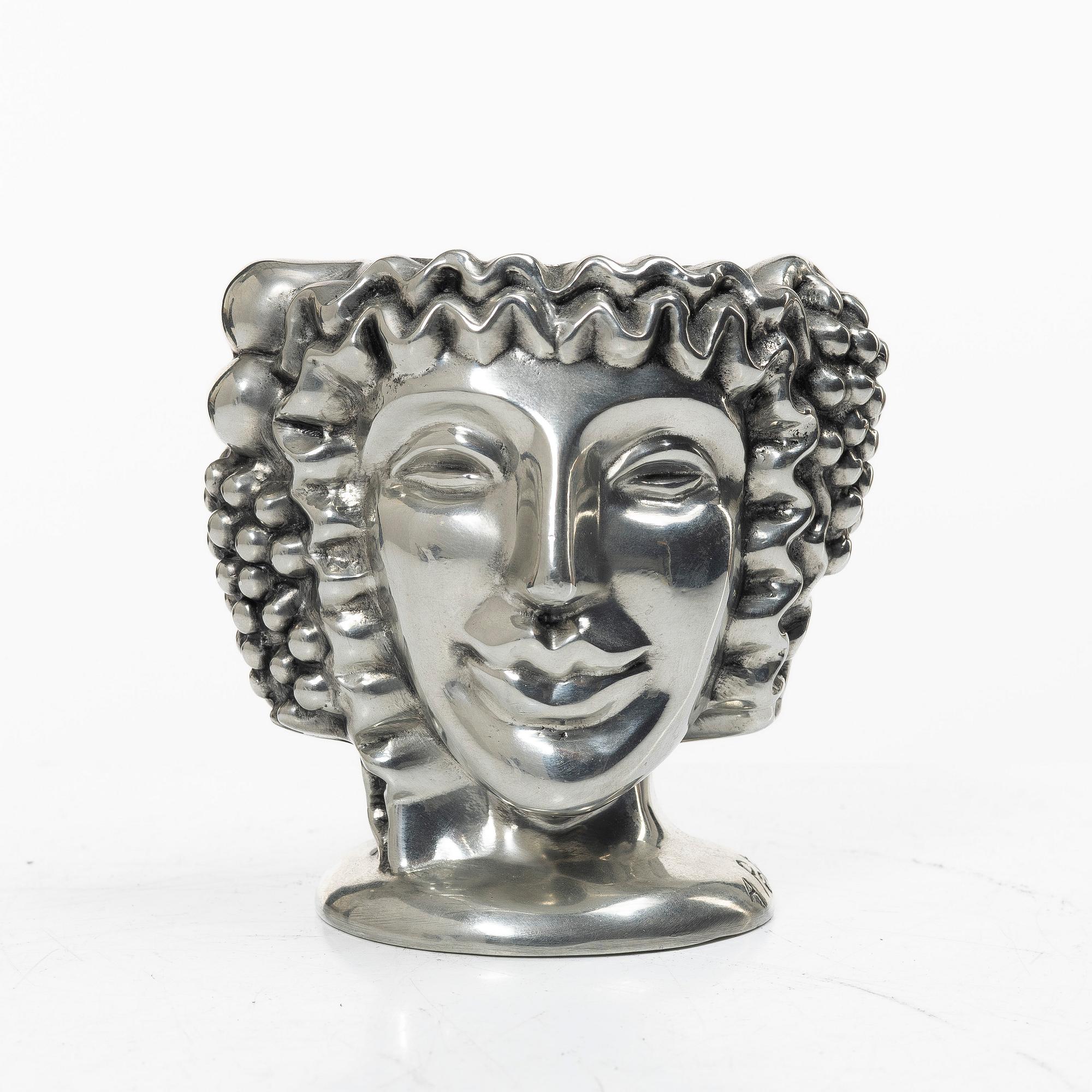 Anna Petrus, a 'Janus Head' vase, Svenskt Tenn, Stockholm, 2020.