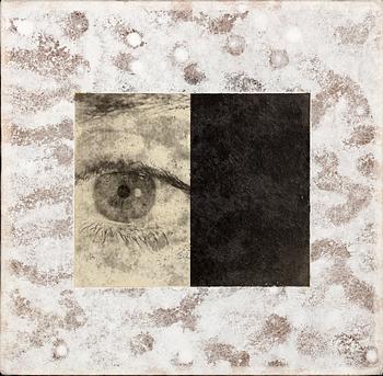 Prudencio Irazabal, mixed media signed.