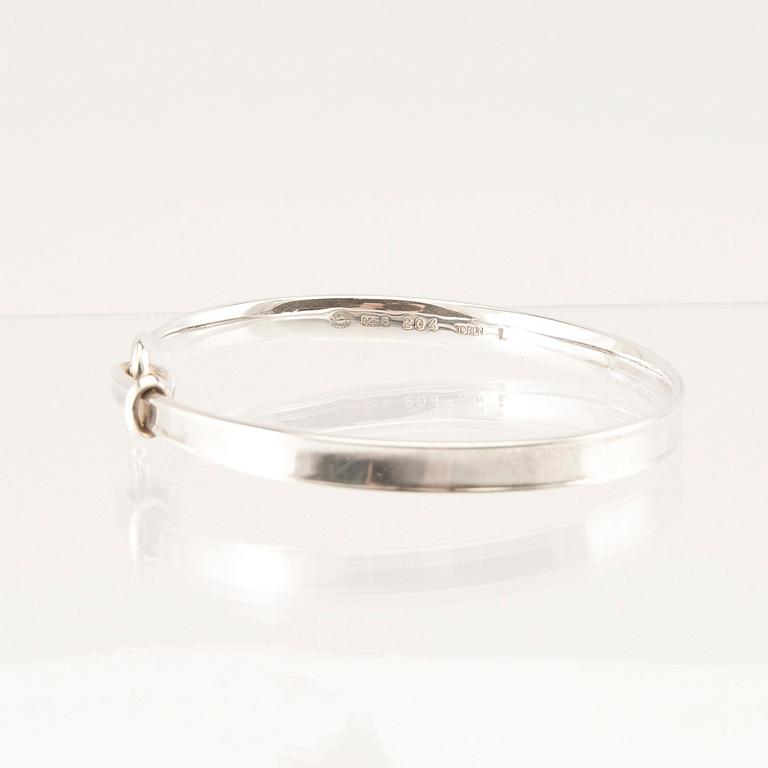 Vivianna Torun Bülow-Hübe silver bracelet for Georg Jensen.