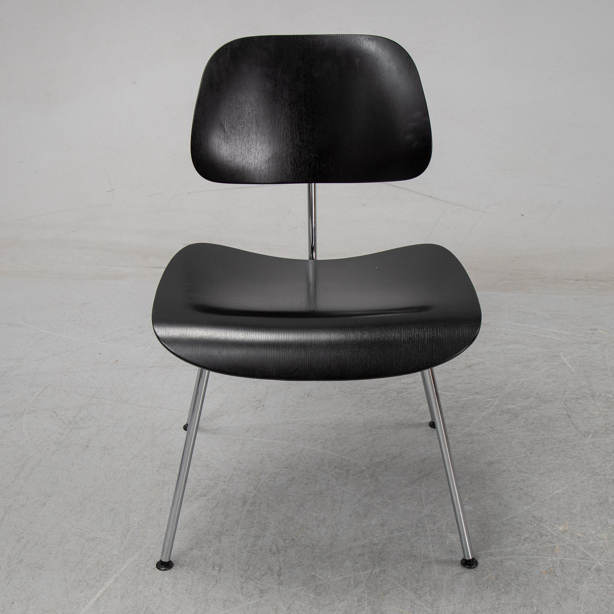 Charles and Ray Eames,  stolar, 4 st, "DCM", Plywood Group, Vitra, 1999.