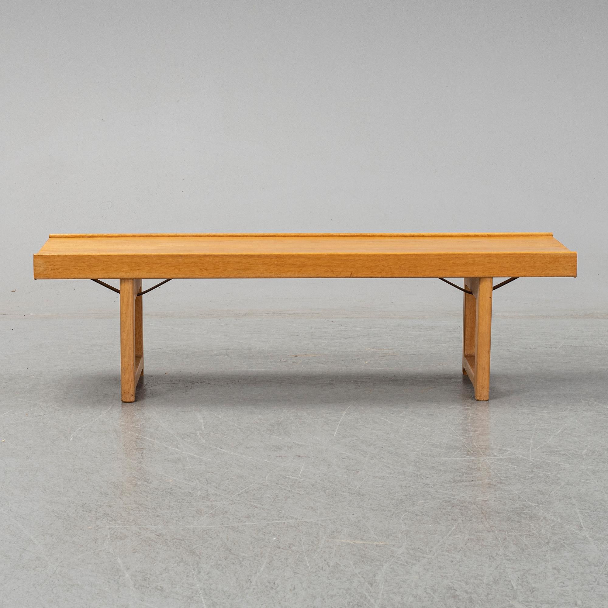 TORBJØRN AFDAL, bench, "Krobo", Bruksbo, Mellemstrand, Norway, second half of the 20th century.