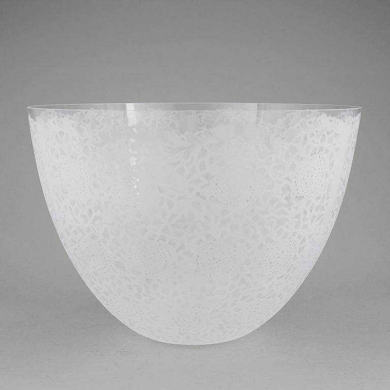 SKÅL, glas, Ingegerd Råman, Orrefors.