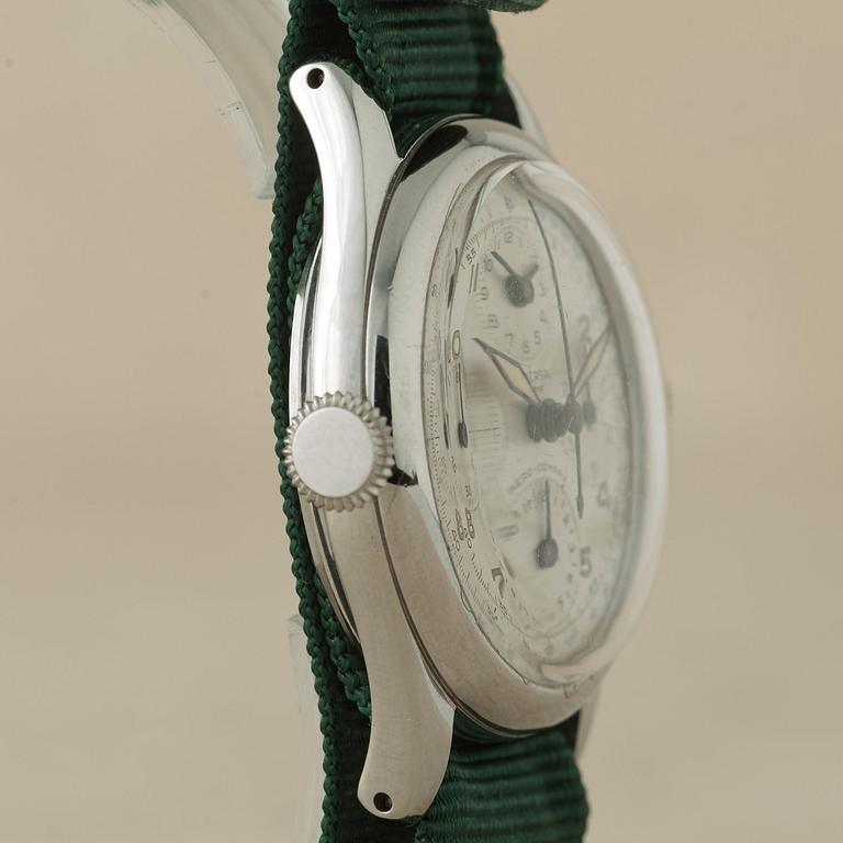 UNIVERSAL, Genève, Aero-Compax, chronograph, wristwatch, 35 mm,
