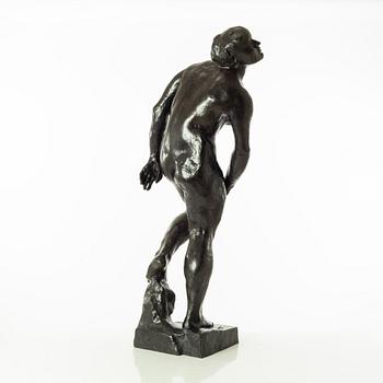 Gudmar Olovson, sculpture. Signed. Numbered. Foundry mark. Bronze, height 81 cm, length 30 cm.