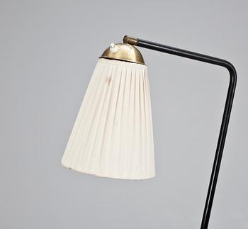 GOLVLAMPA, metall, 1950-tal.