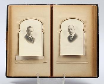 FOTOALBUM, sent 1800-tal.