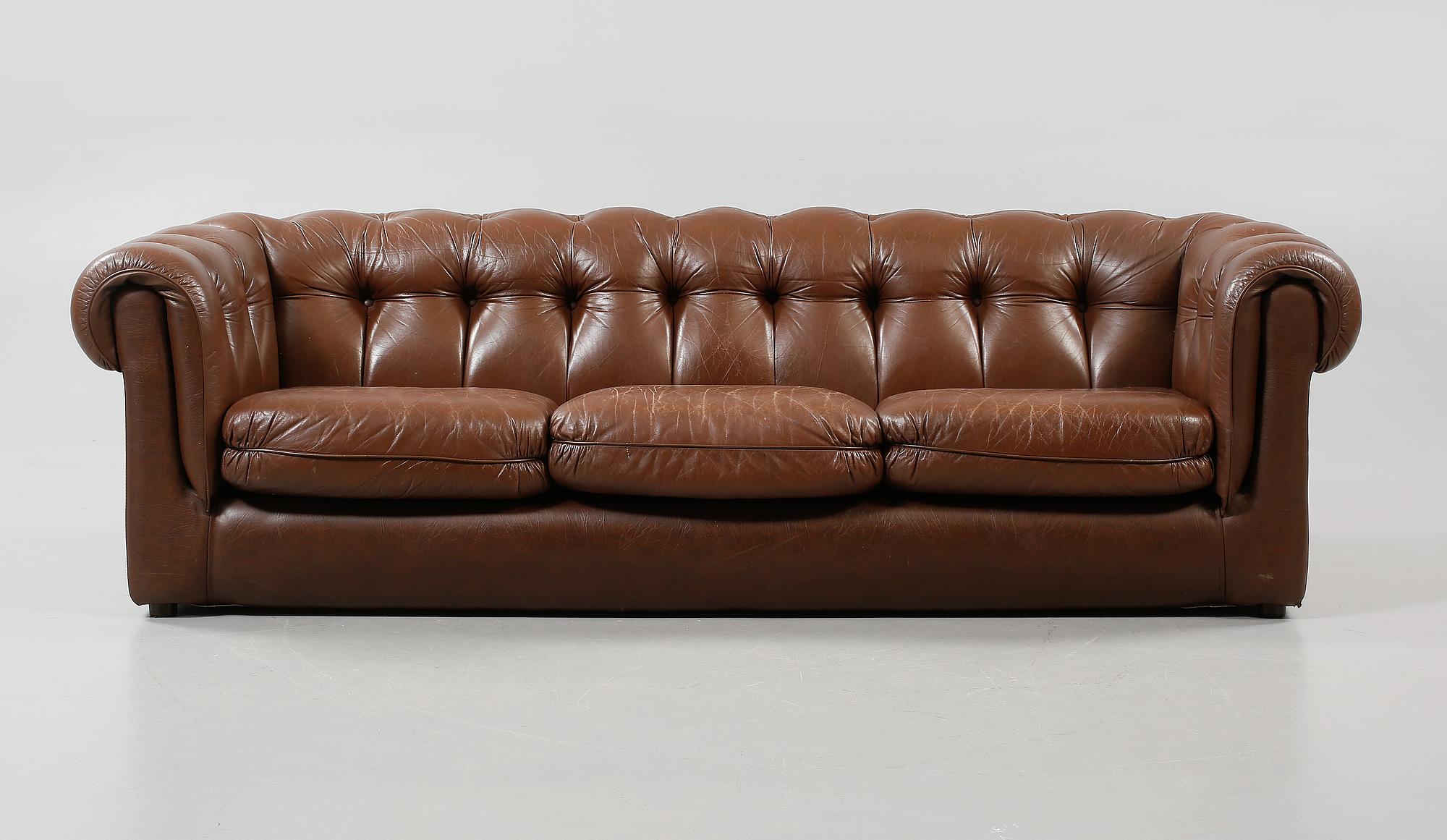SOFFA, Chesterfieldmodell, 1900-talets andra hälft.