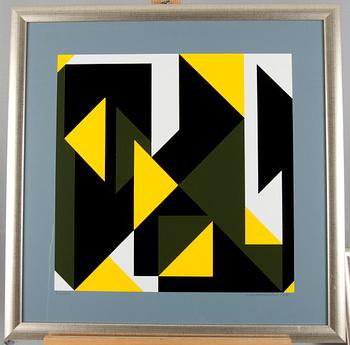 LARS GUNNAR NORDSTRÖM, serigrafi, signerad och daterad -88, numrerad XV/XXV.