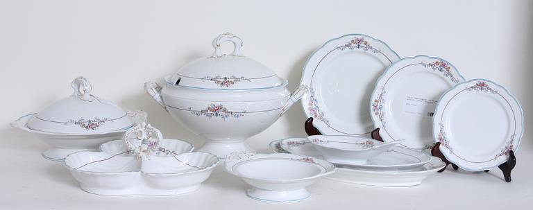SERVISDELAR, ca 48 st, porslin, "Göta", Rörstrand.