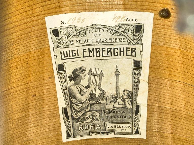 Luigi Embergher, "Mandolin per orchestra No. 2" Italy, 1920.